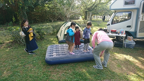 17日・県総合運動公園オートキャンプ場に泊まり来ました！
